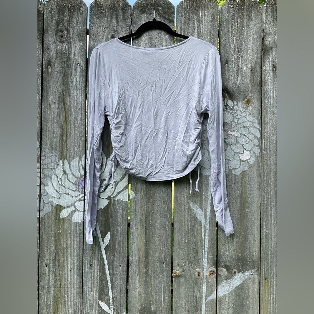 Project Social T Under Wraps Surplice Top - Picture 8 of 10